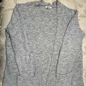 Madewell open cardigan sweater size M